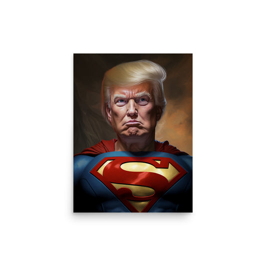 'Superman Trump' Poster
